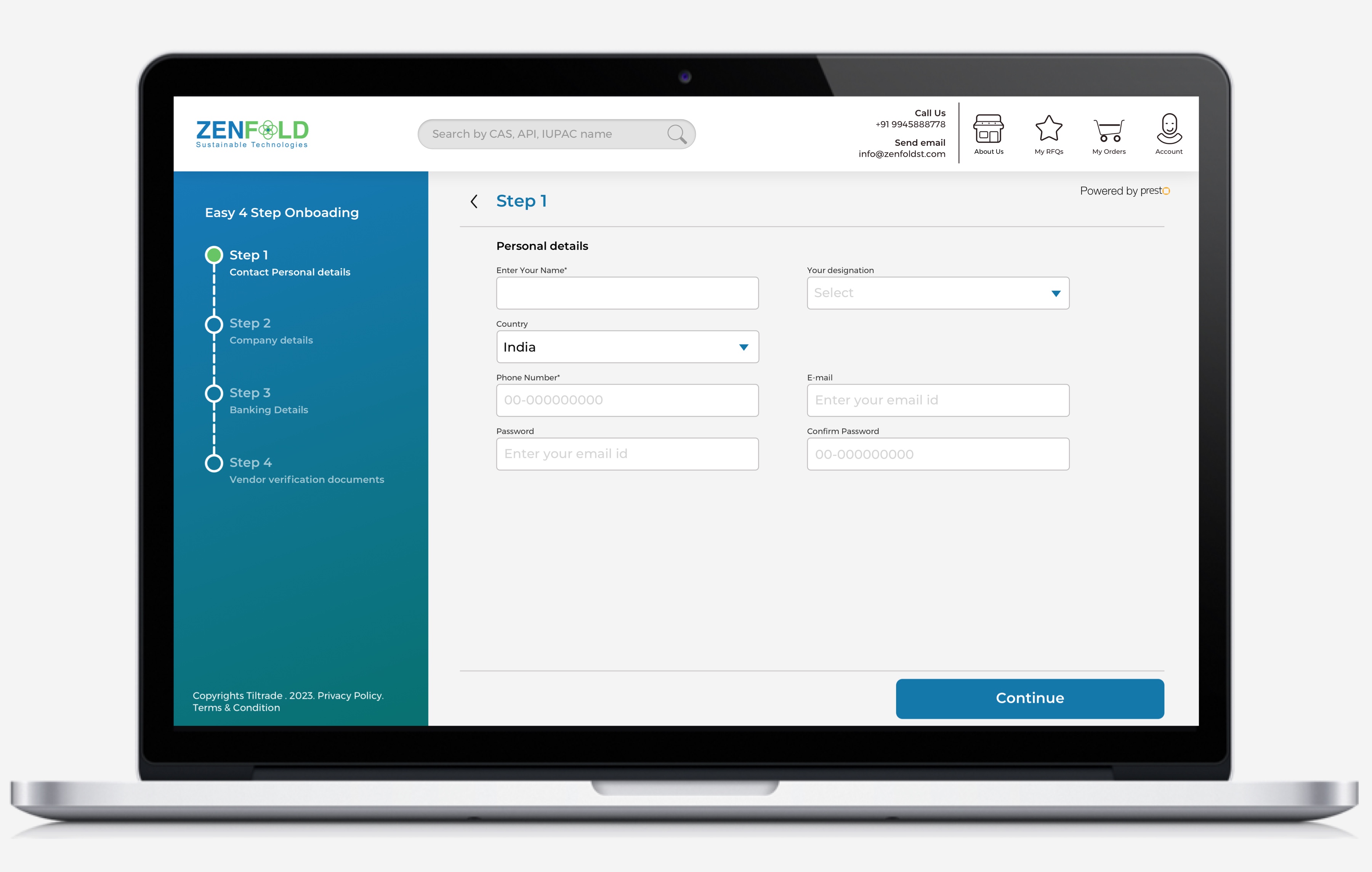 Registration and e-KYC