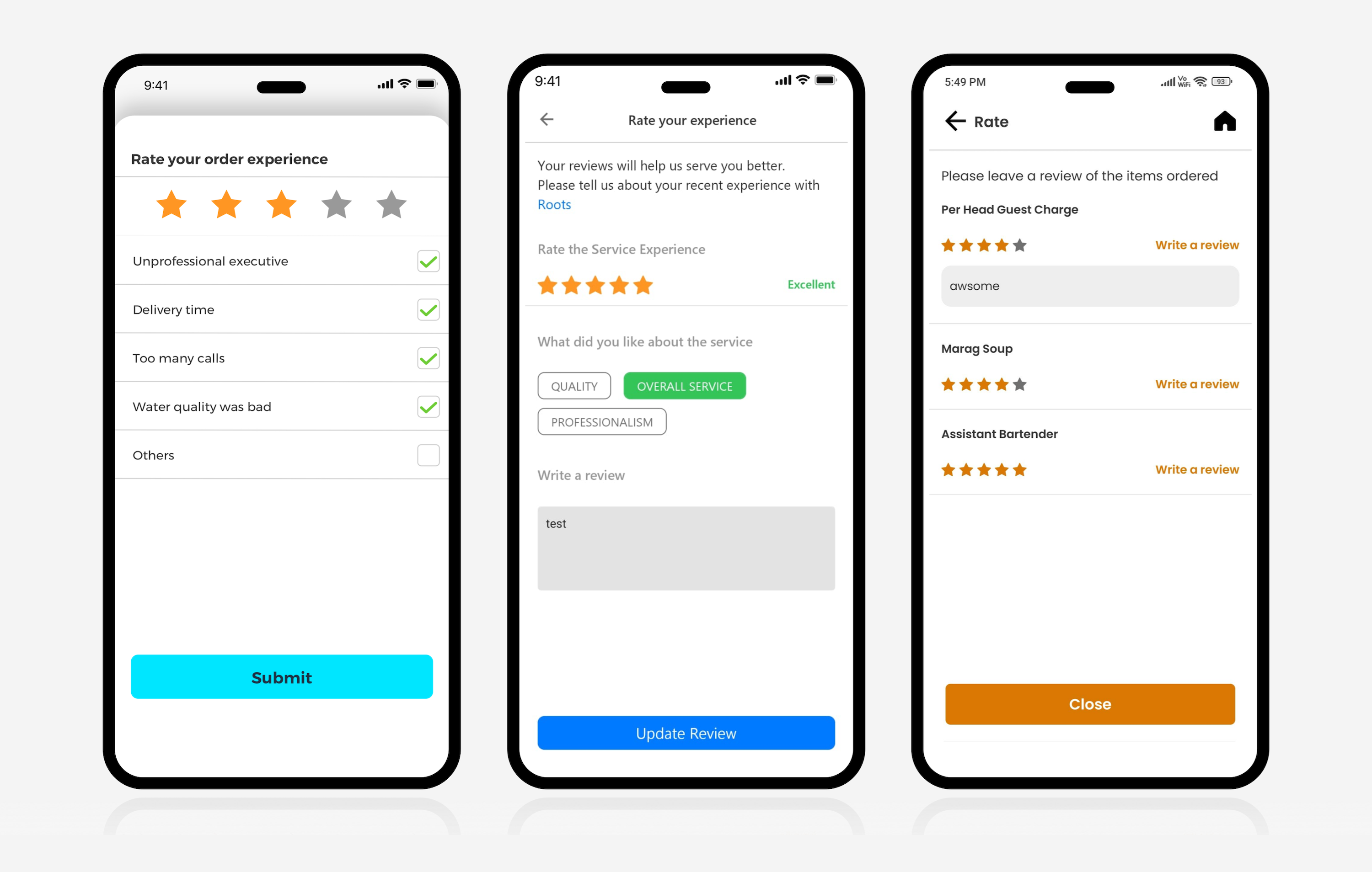 Ratings & Reviews