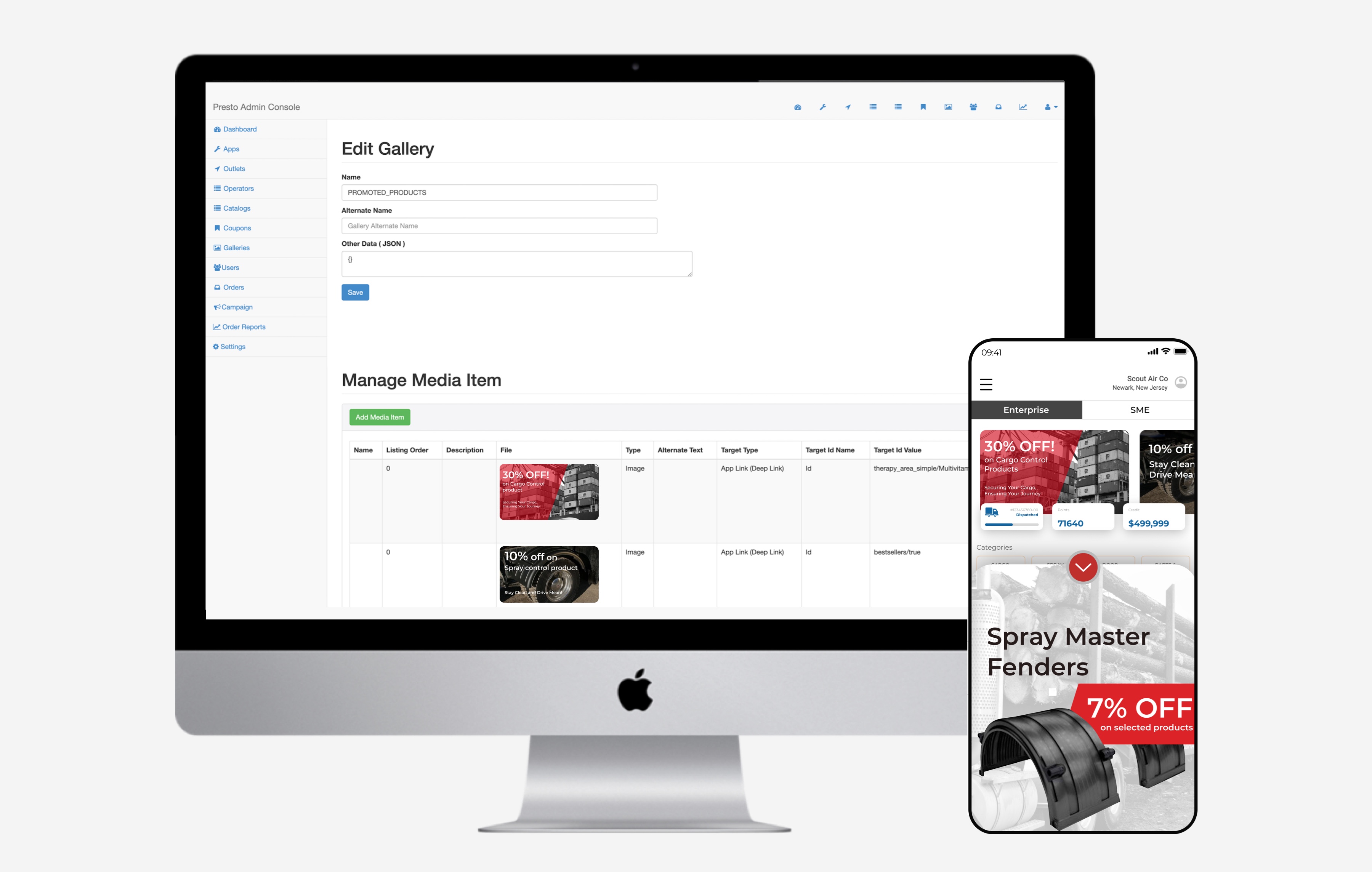 Gallery & Promotions