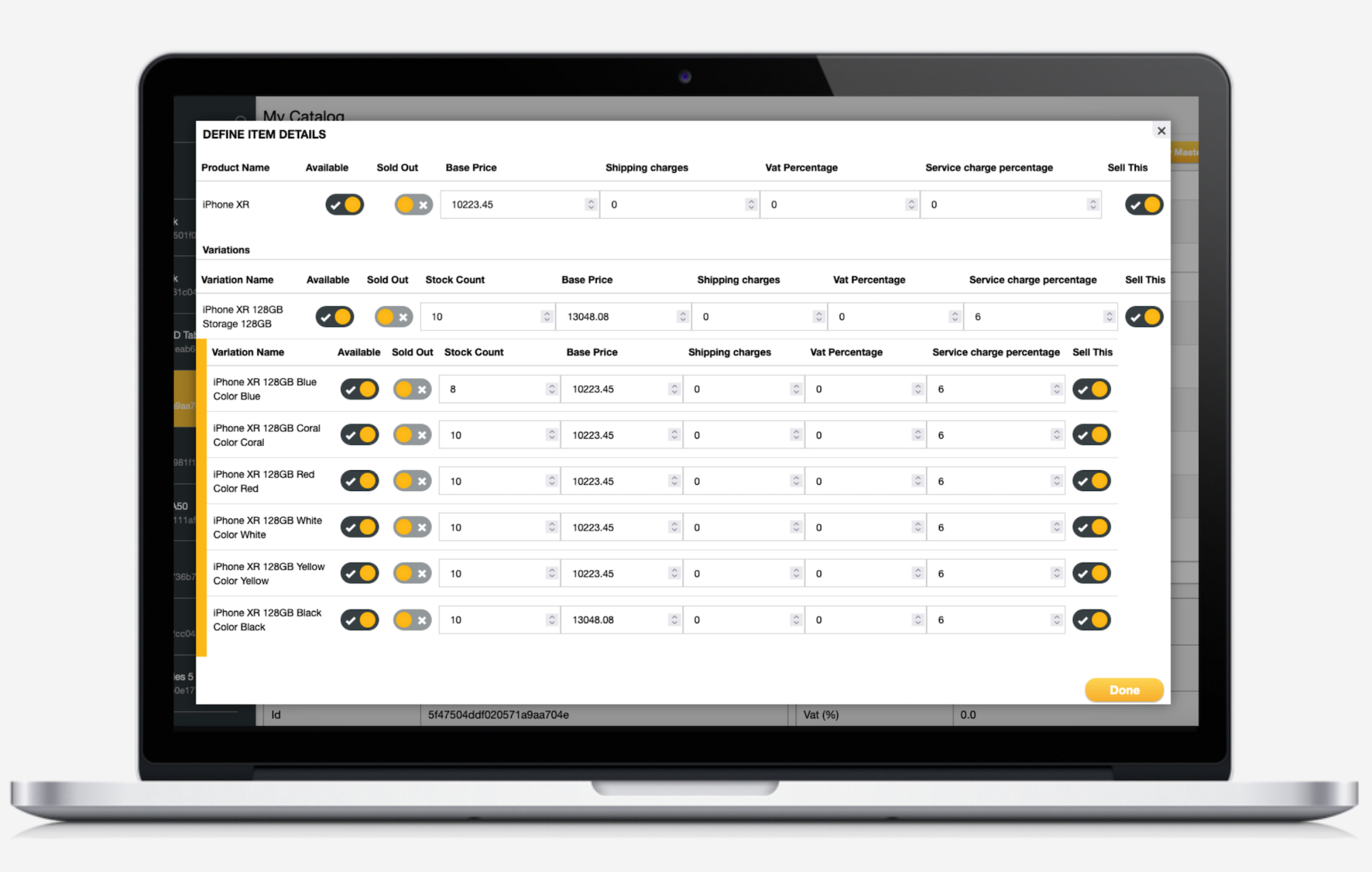 Curated, Quick-to-go-live Catalogue